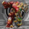 7bda3343b5e00b0a 2700+pcs Iron Heroes Blocks Action Figures Mark Building Sets Buster Mech DIY Brick Collectible Toys for Boys Adult Kids Gifts