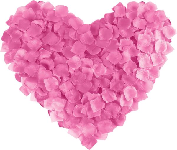 1000 Pcs Artificial Silk Rose Petals Decoration Wedding Party Turquoise Blue