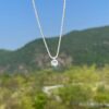 7bebc89adc1575f3 Popular S Sterling Sier Sparkling Necklace for Women Light Round White Diamond Pendant Galaxy Collar Chain Jewelry