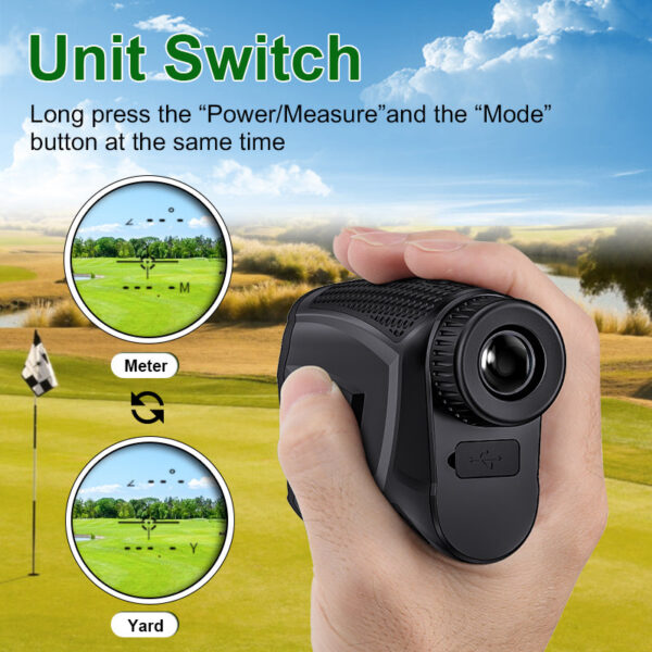 Rangefinder Finder Laser Distance Meter 1200m Yd Golf Range finder For Hunt Sport Telescope