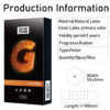 7c0b6814d2857136 OLO 10Pcs Oral Sex Condoms with Strawberry Taste Safe Sex Penis Sleeve Condom Intimate Goods Tongue Sex Lick Dick Toys for Adult