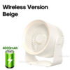 7c0f774e12e3bbc4 KINSCOTER Multifunctional Electric Circulator Wireless Portable Home Quiet Ventilator Desktop Wall Ceig Fan Air Cooler