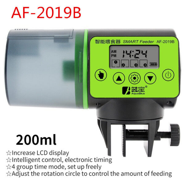 7c11d1289783d337 Automatic tank intelligent timing automatic goldfish large capacity fish aquarium feeder