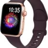 7c4cd997bc19246e TreasureMax Sport Band Compatible with Apple Watch Bands 38mm 40mm 41mm 42mm 44mm 45mm 49mm,Soft Silicone Strap Compatible for Apple Watch Series 9 Ultra 8 7 6 5 4 3 2 1 SE Men Women Grey 38/40/41MM