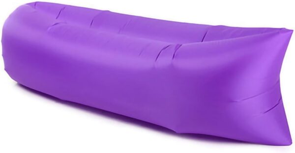 7c672f86886cbf8a Inflatable Lounger Air Sofa Hammock, Foldable Air Sofa Hammock Inflatable Couch for Camping Backyard Lakeside with Compression Sacks