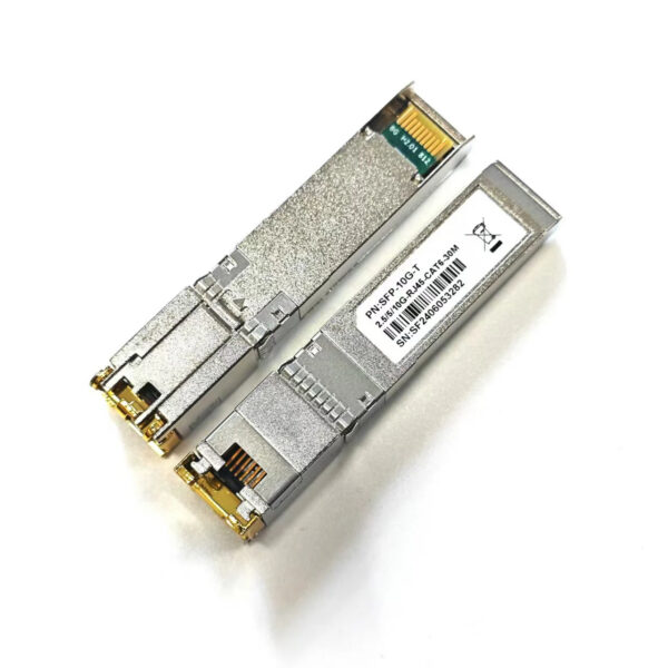 7c67f913c68625d5 10GBase-T SFP+ to RJ-45 Transceiver, 2.5G 5Gbe SFP+ Copper Ethernet CAT6a Module, up to 30-Meter, for Cisco SFP-10G-T, Mikrotik