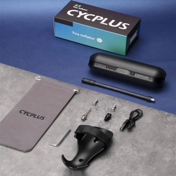 CYCPLUS Electric Bike Pump High Pressure Portable Inflator Power Bank Hand Pump for Car Tyre MTB Foot Ball Bicycle Accessories