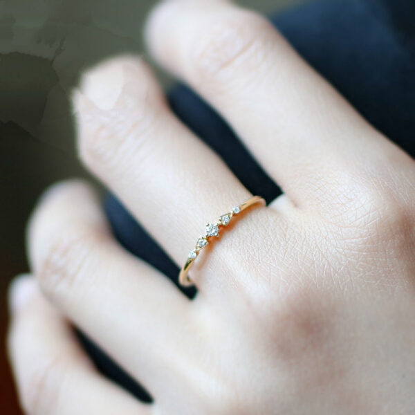7c7f0a75b0fb3050 Retro 14k Gold Diamond Ring for Women Bizuteria Tail Engagement Banquet Anillos Rings Woman 14K gold Bizuterias Gemstone rings