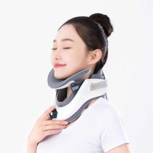 7c7fee4a8f6bc2d0 Air sac Adjustable Neck Stretcher Collar for Home Traction Spine Alignment Cervical Neck Traction Device