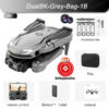 New V88 Mini Drone 8k HD Camera 4K Obstacle Avoidance Aerial Photography Optical flow Foldable Quadcopter 9KM With Parking Apron
