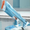 43cm Full Electric Automatic Water Storage Gun Portable Children Summer Beach Outdoor Fight sy Toys for Boys Kids Game