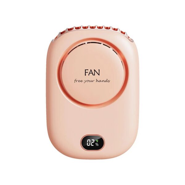 New Mini Portable Rechargeable Bladeless Turbo Ultra Quiet Student Hand Held Fan Outdoor Sports Travel