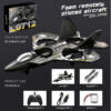 7cb2eee407336680 L0712 RC Plane 2.4G Remote Control Aircraft Gravity Sensing Aircraft Glider with Light EPP Foam Fighters for Boys Children