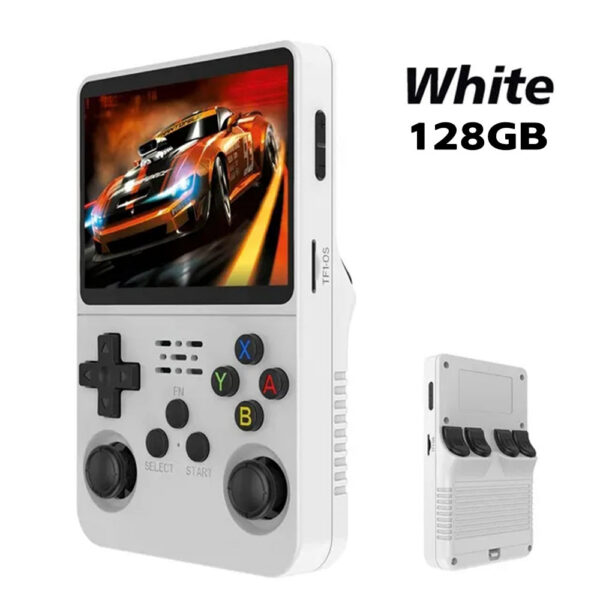 R36S retro video 64GB 3.5-inch IPS screen handheld game console open-source Linux gift
