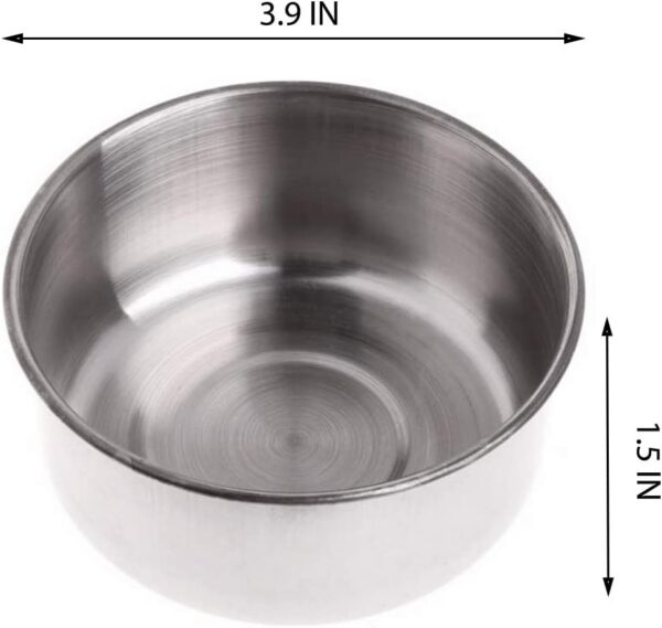 7cc1e742d8f700e0 Bird Bowl Parrot Feeder Bird Feeder for Cage - 2 PCS
