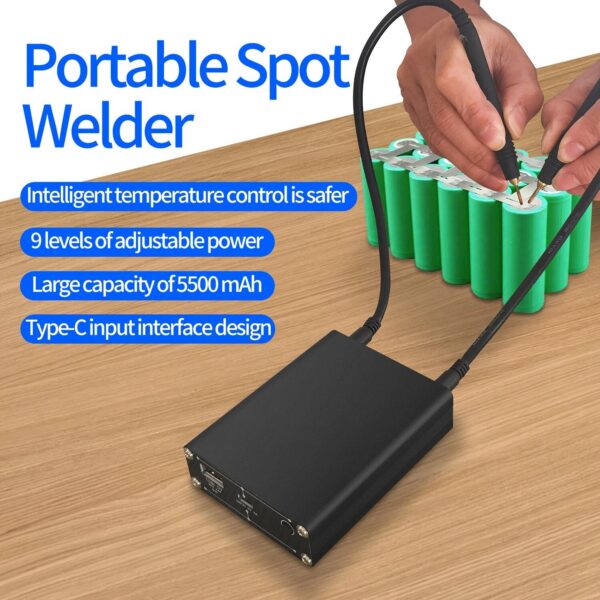 DIY Handheld Portable Mini hine With Welding Pen Nickel Strip 18650 Battery Spot Welder