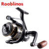 Roobos BK Spinning Reels For Saltwater Freshwater Metal Spool Left/Right Interchangeable Trout Carp Fishing Tackle