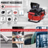 7d069d48f15fc166 4.3'' Sewer Endoscope DVR,17/22MM Pipe Inspection HD 1000TVL Drain Camera Waterproof Borescope with 16GB Card