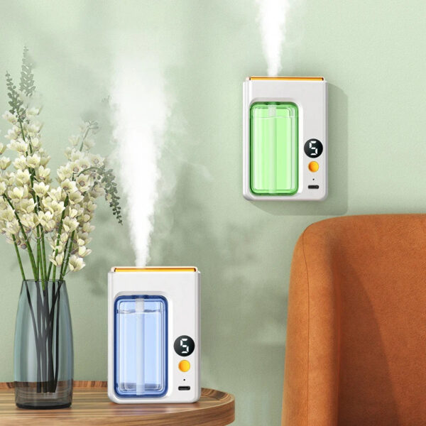7d0bd8fed1aab39f Automatic Diffuser Aromatherapy Car Perfume with Display Essential Oil Humidifier Bathroom Deodorization Air Freshener Jasmine