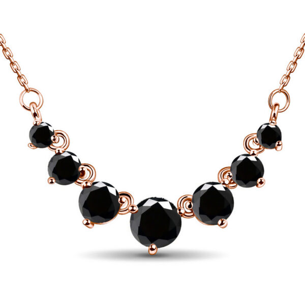 7d1292f53f962b81 Szjinao Total is 2.8ct 7 Stone Moissanite Necklace For Women Solid Sterling Sier With Certificate Jewelry Best Gift