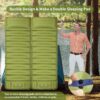 7d28a691b70054a3 MEETSUN Insulated Sleeping Mat for Camping,50D Poly Pongee Fabric,Wear-Resistant,Enlarged Size,5" Thick Camping Mattress Pad with Built-in Foot Pump,Lightweight Sleeping Pad for Backpacking,Car,Tent.