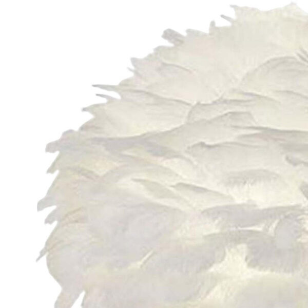 Nordic Feather Lamp Shade Boho Ceig Chandelier Lampshade Pendant Light Cover for Wedding Nursery Kitchen Decoration