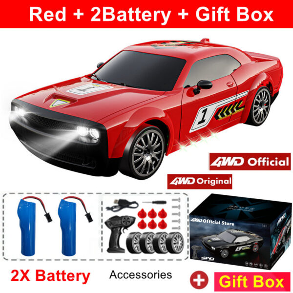 4WD Super Drift Remote Control RC Truck RTR Radio GTRPRO 4x4 Racing Car AE86PRO Toys for Children Kid Adult Christmas Gift