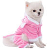 7d7d0ba7716c7990 Dog Soft Warm Fleece Jumpsuits Pet Clothing for Small Dogs Puppy Cats Clothes Chihuahua Yorkshire Costume Coat