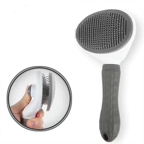 Removal Brush Dog Stainless Steel Automatic Hair Fading Cat Comb Pet Cleaning Grooming Supplies