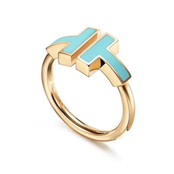 7d984f10bde50c08 Designer Plated Wire for Women Mens Wedding Open with Month-of-pearl Diamond Ring Titanium Sier Rose Gold