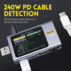 7d9e4f0118a0eeb0 FNB58 USB Tester Voltmeter Ammeter TYPE-C Fast Charge Detection Trigger Capacity Ripple Measurement