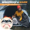 7dacc9430c37e8ee MEREZA Flannel Sleeping Bag for Adults XL, Large Wide Sleeping Bags for Camping Mens Warm Cotton Sleeping Bag 4 Season Warm & Cool Weather