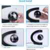 7db5a19a1d2529cd Magnetic ating Levitation Globe LED World Map Electronic Antigravity Lamp Novelty Ball Light Home Decor Lamps Birthday Gifts