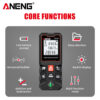 7dcb58dd67af6a9e ANENG B100 Mini Large Screen Rangefinder 100M Laser Distance Meter Infrared High-precision Electronic Ruler Measure Tools
