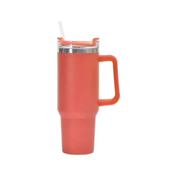 7de790740d447ec0 Ready To Ship 40oz Hot Pink Mugs With Handle Insulated Tumblers Lids Straw Stainless Steel Coffee Thermos Cups