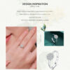 7df07f8fff038fce Modian 925 Sterling Silver Classic Sparkling Simple CZ Finger Ring Platinum Plated Wedding Jewelry For Women Anniversary Gift