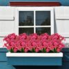 7df31fadf67dc534 24 Bundles Artificial Flowers for Outdoor,No Fade Fake Plastic Flowers Faux Plants for Decoration Hanging Planters Indoor Outside Garden Porch Window Box Home Wedding Farmhouse