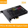 4K 60fps HDR Loop PCI-e HDMI Video Capture Card 4Kp30 1080P@120FPS Game Recording Live Streaming for Nintendo Switch PS4 Xbox PC