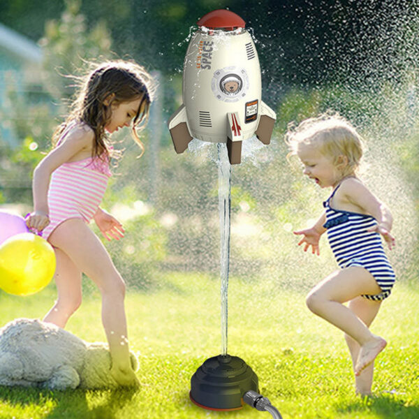 Launcher Outdoor Rocket Pressure Lift Sprinkler Toy Fun Interaction In Garden Lawn Water Spray Toys for Kids