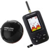 Wireless Sonar Alert Underwater Echo Sounder Fishing Detector Portable Fish Finder