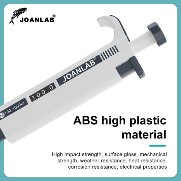 7e362f2d47f83d61 JOANLAB Micrpette Laboratory Automatic Digital Adjustable Plastic Chemistry Lab Equipment With Pipette Tips
