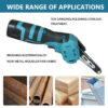 New Electric Mini Belt Sander Sand Variable Speed Angle Grinder Tool Cordless Belt Sander Polisher Power Tool For 16.8V Battery