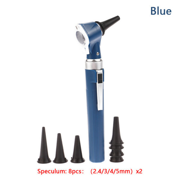 7e478ca763759aad Professional Otosco Diagnostic Kit Medical Home Doctor ENT Care Endoscope LED Portable Otoscope Ear Cleaner With 8 Tips