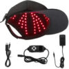 7e4b117a29579939 New Portable Red Lights 670NM And 810Nm Infrared for Loss Helmet Hair Growth highest wavelength red light therapy Hat