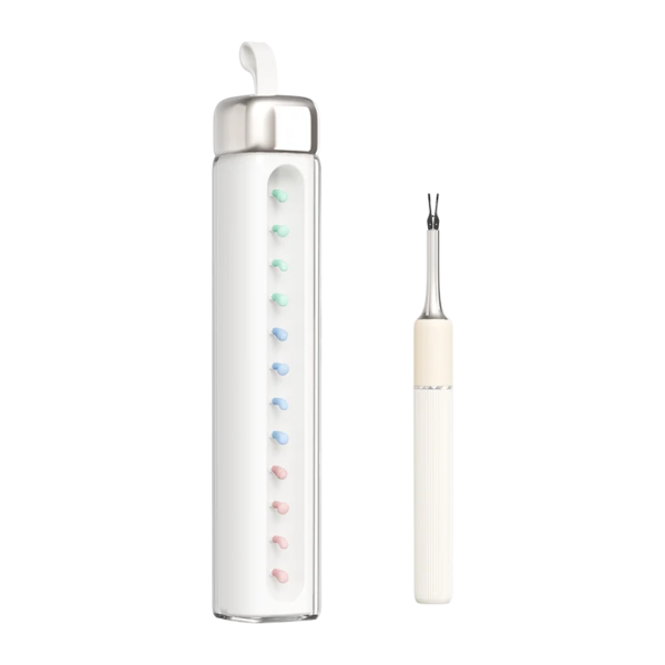Wireless Cleaner Smart Visual Wax Removal Sticks WiFi Otoscope 3.2MM Camera Borescope with LED Lights 1920P HD Ear Care