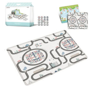 7e575b4e7e895940 Foldable Non-Toxic Baby Play Mat Educational Children's Carpet In The Nursery Climbing Pad Kids Rug Activitys Games Toys 180*200