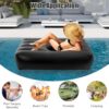 7e57c92bb9b9177f BBL Bed 72" x 40" Inflatable Mattress with Hole, BBL Bed After Surgery for Sleeping, Ergonomics PVC Pregnancy Bed, Inflatable Mattress Air Mattress for Camping Traveling Hiking (Black)