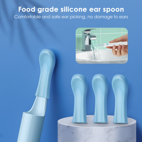 Wireless Smart Visual Cleaner Otoscope WiFi Luminous Earpick Removal Tool With Camera Endoscope Ear Wax Remover
