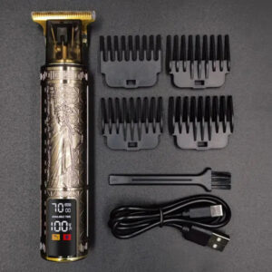 7e97d9552d2ff278 Men's Shaver for Men Electric Razor Cordless Beard Trimmer Fast Charging LCD Display Clipper Shaving hine 5 220211