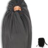 7ea32b7fe43a7a0d Litume Fleece All Season Sleeping Bag Liner Adds Up to 15°C, Compressible and Lightweight Mummy Sleeping Sack for Backpacking Camping travel hiking compact stuff Drawstring hood